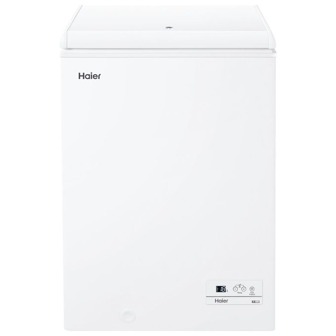 Haier HCE100E Congelatore a pozzetto orizzontale 97 Litri Classe E Capacita' di congelamento 6Kg-24h Bianco