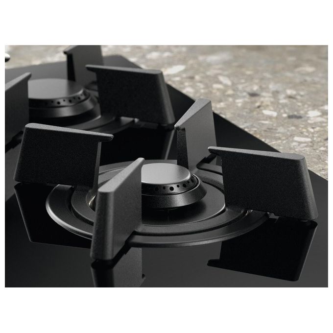 Electrolux KGG753753K Piano Cottura da Incasso a Gas 5 Fuochi 75 cm colore Nero