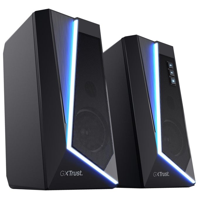 Trust GXT 609 Zoxa Casse PC Gaming Nero Cablato 6W
