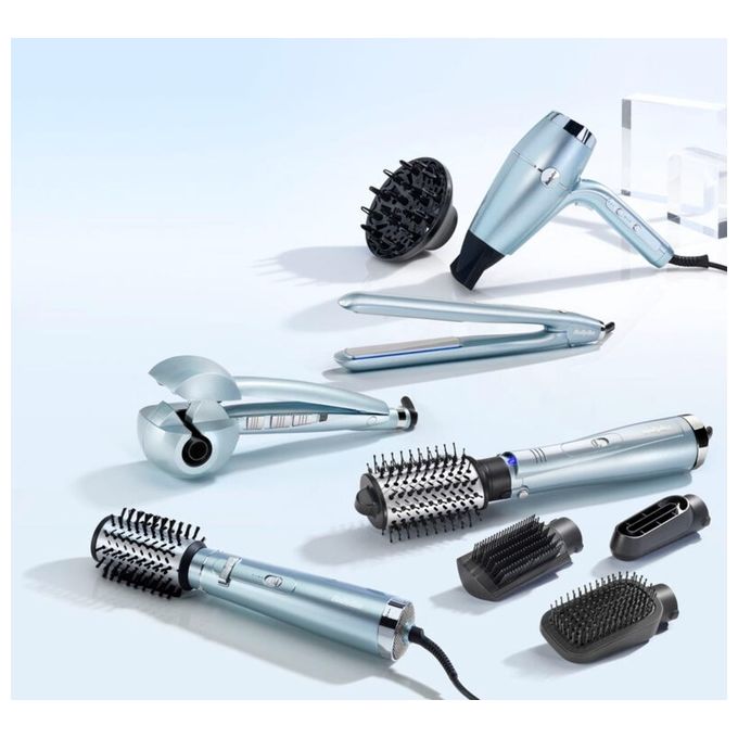 BaByliss C1700E Curl Secret ANTI FRIZZ Hydro Fusion Modellatore per Capelli Blu
