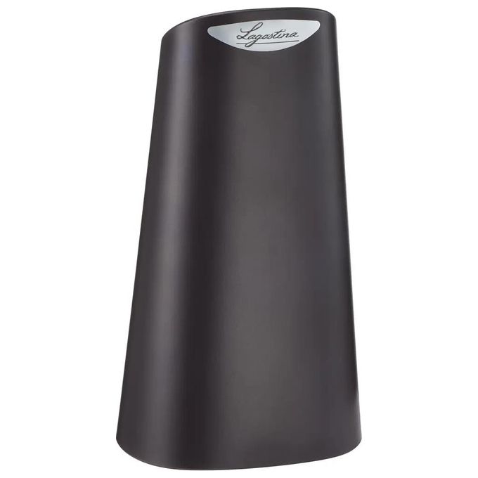 Lagostina Ingenio Smart Grattugia Box con Due Lame Plastica e Acciaio Nero e Rosso
