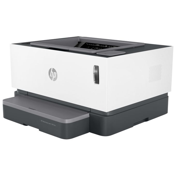 [ComeNuovo] HP LaserJet Neverstop 1001nw 5HG80A, Stampante a Singola Funzione A4 con Serbatoio Toner a Ricarica Rapida, Stampa Fronte e Retro Manuale in b-n, 20 ppm, USB, Wi-Fi, Ethernet, HP Smart, Bianca