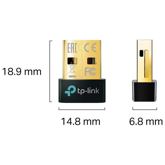 TP-Link UB500 Bluetooth 5.0 Nano Usb Adattatore Usb 2.0