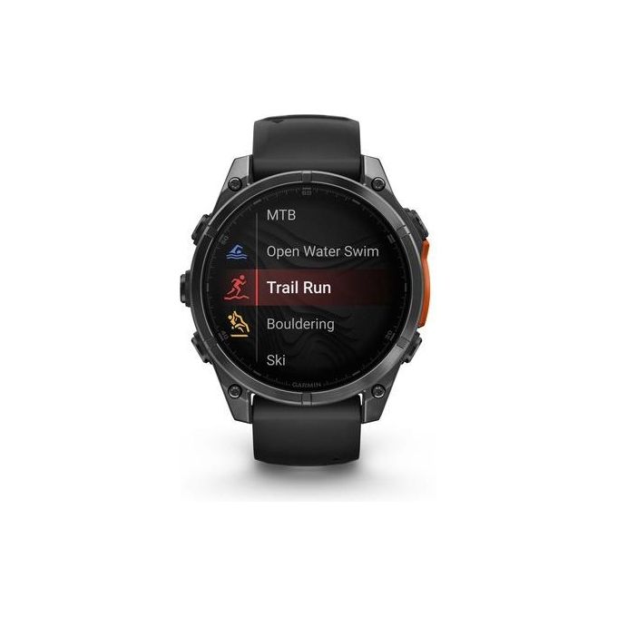 Garmin Fenix 8 Amoled 47mm 1.4'' GPS Outdoor Sport Salute Notifiche Slate Grey and Black