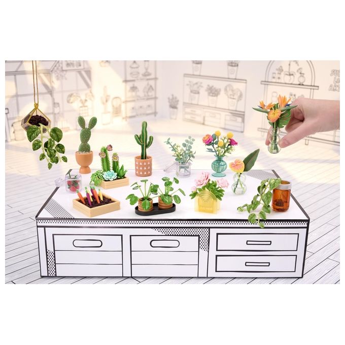 MGA Entertainment Botanicals Playset Miniverse Make It Mini Botanicals