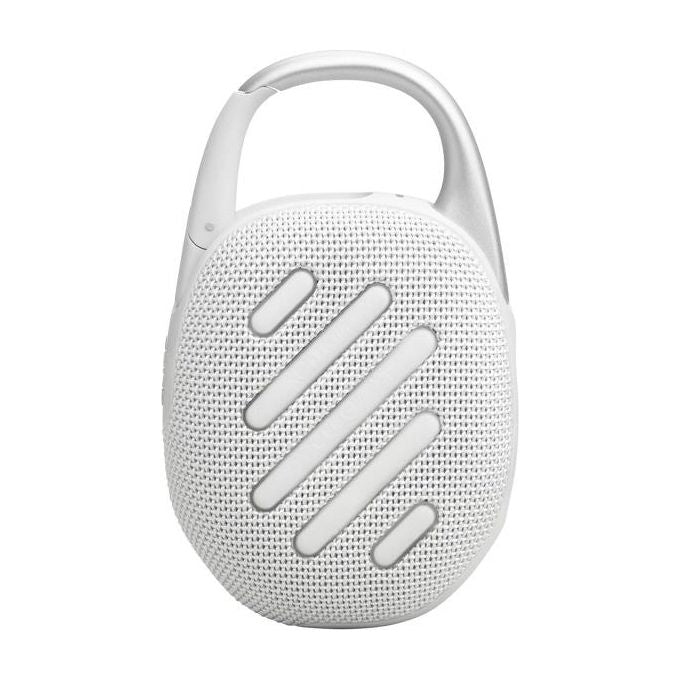 JBL Clip 5 Speaker Bluetooth Portatile Altoparlante Wireless Compatto Moschettone Integrato Waterproof Grigio