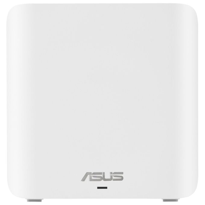 ASUS ZenWiFi BD4 2-Pack Mesh WiFi 7 a doppia banda 3600 Mbps copertura 470 m² due porte 25 G controlli di sicurezza e Parental Contro Inclusi Smart Home Master SSIDs Bianco