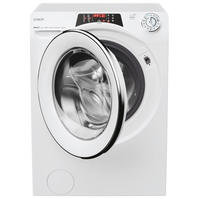 Candy Rapido' RO14146DWMCT-1-S – Lavatrice Libera Installazione 14 kg, Classe A, Centrifuga 1400 giri, Profondita' 67 cm, Motore Inverter + Funzione Vapore + Wi-Fi