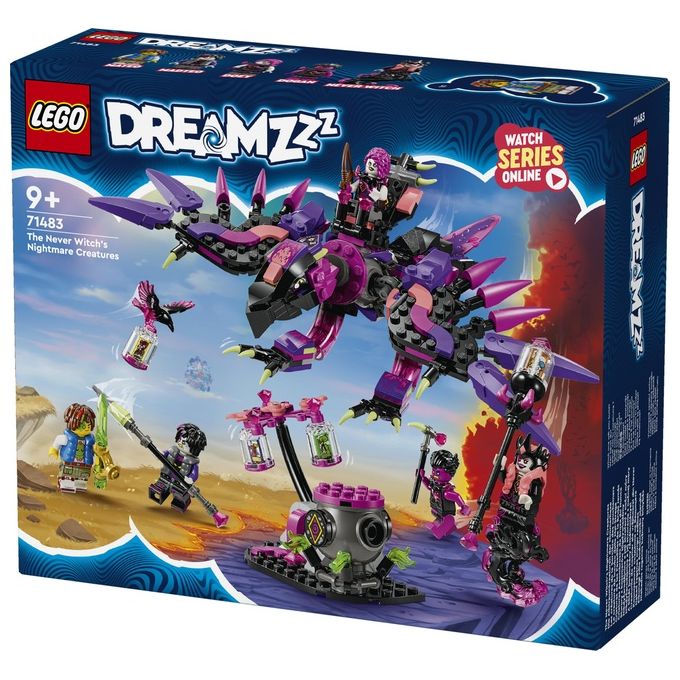 LEGO 71483 Le Creature da Incubo della Mai-Strega Set da Costruzione 457 Pezzi per Bambini 9+ colore Multicolore