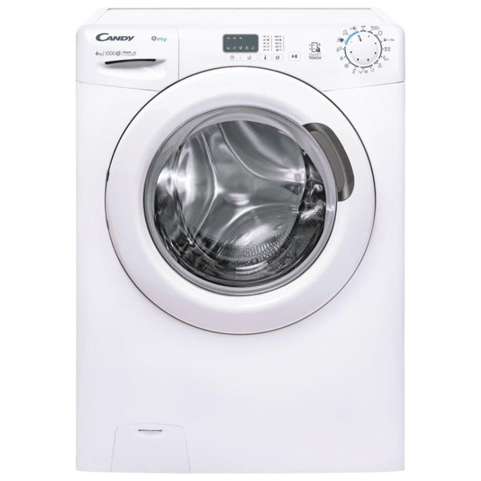 Candy Easy EY4 1061DE-1-S Lavatrice Caricamento Frontale 6Kg 1000 Giri-min Classe Energetica D Bianco