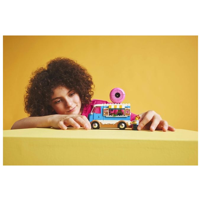 LEGO Furgone Ciambelle 60452 Gioco da Costruzione City Great Vehicles Divertimento Assembla Realistico ed Educativo per Bambini