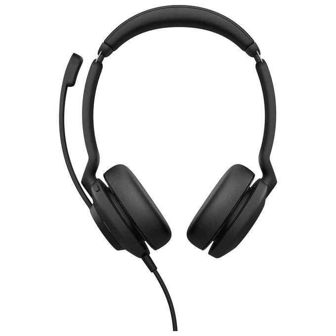 JABRA Evolve2 30 Auricolare Cablato a Padiglione Ufficio USB Tipo-C Nero per Comunicazioni Professionali e Videoconferenze