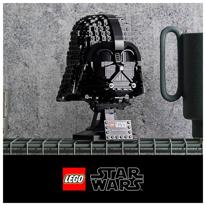 Lego, Casco Darth Vader Star Wars, Set costruzioni 75304