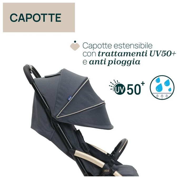 Chicco Passeggino 4 Ruote Goody Xplus Dark Shadow