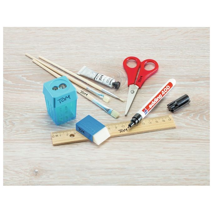 Edding 4-400001 Marcatore Permanente 400 Punta Conica 1mm Nero
