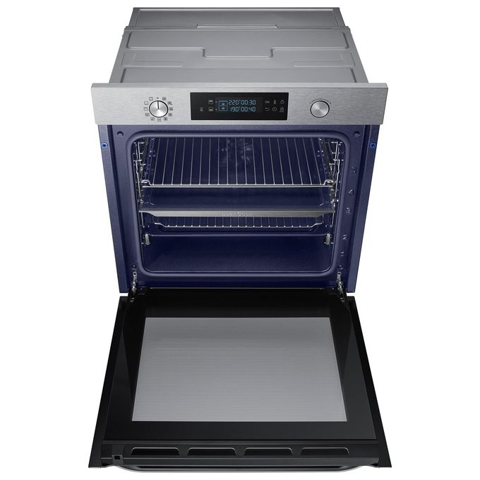 Samsung NV75K5541RS Serie Avant Dual Cook Forno Elettrico Multifunzione da Incasso Catalitico Doppia Ventola Capacita' 75 Litri Classe energetica A 50 Funzioni 60 cm Acciaio Inox