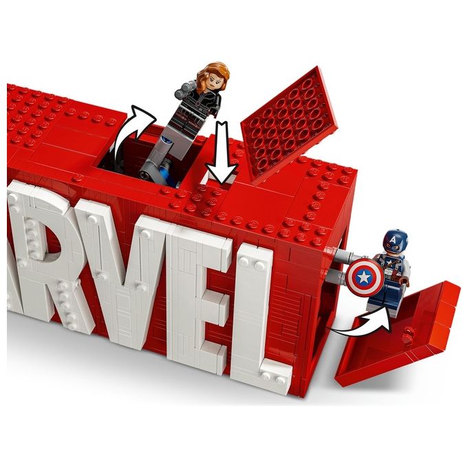 LEGO Marvel Logo e Minifigure MARVEL 76313