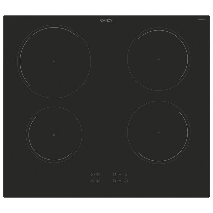 Candy CI642CTT E1 Piano Cottura a Induzione 4 Zone Touch Control 60 cm Nero