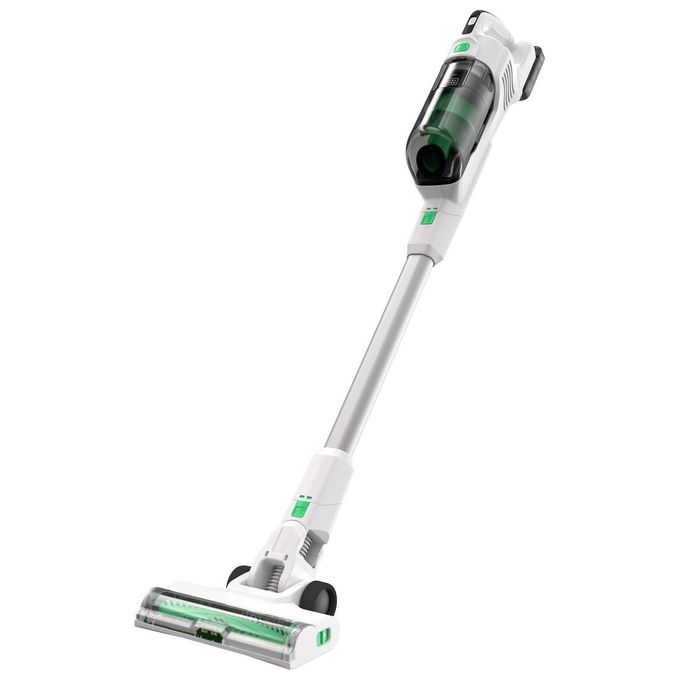 Black+Decker Reviva Scopa Elettrica senza Filo senza Sacco Bianco