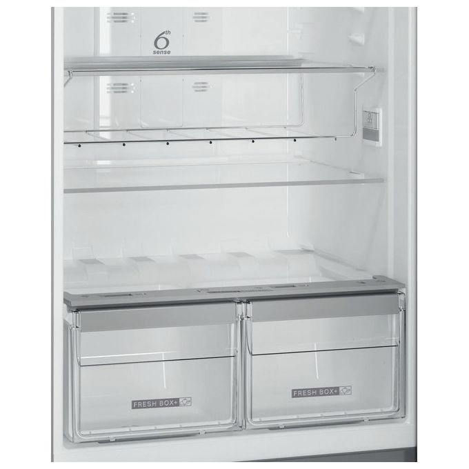 Whirlpool WT70E 952 X Frigorifero Doppia Porta Libera Installazione 457 Litri Classe Energetica E Acciaio Inossidabile