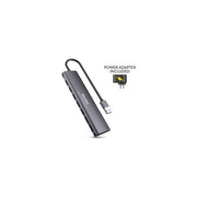Hamlet Hub Usb3.0 Slim 7 Porte 5.0gbps Ali