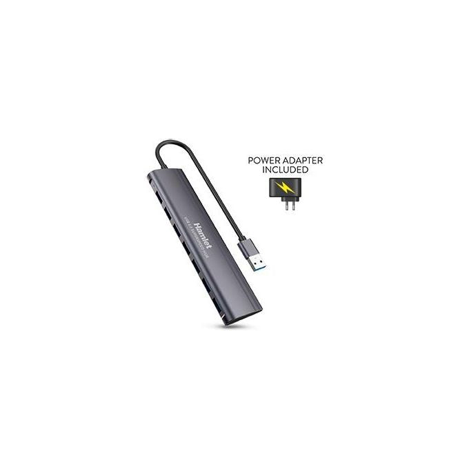 Hamlet Hub Usb3.0 Slim 7 Porte 5.0gbps Ali