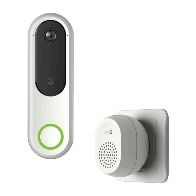 Doro Hemma Campanello Wireless per Installazione Facile con Design Compatto e Funzioni Avanzate