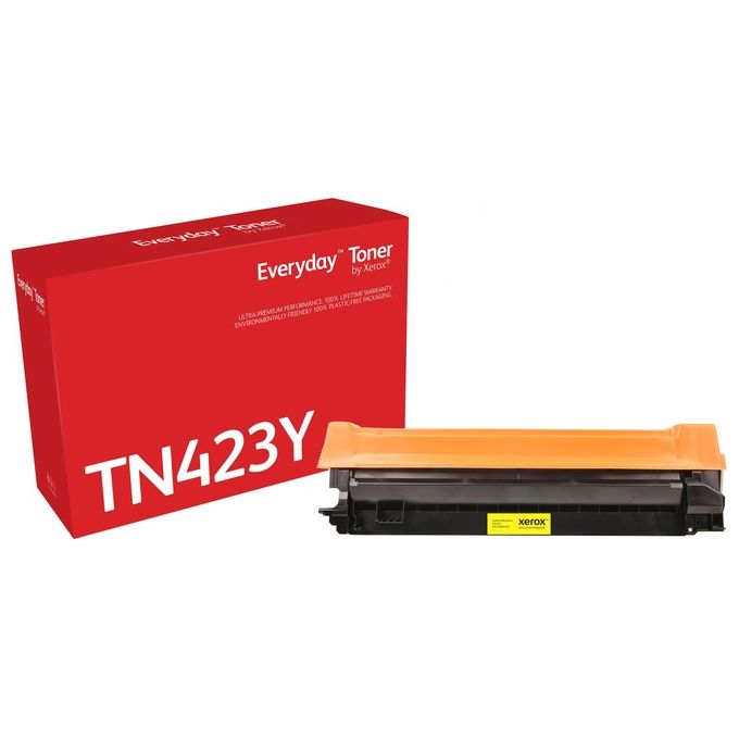 Xerox Everyday Brother TN-421Y Cartuccia Toner Compatibile ad Alta Resa Giallo