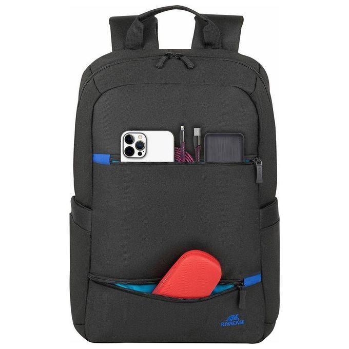 Rivacase Zaino per Computer Portatile da 15.6'' Impermeabile Nero