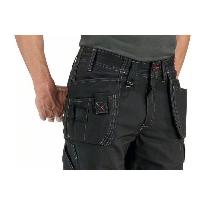 Bosch Pantalone Craftsman Wht09 Nero Taglia L V82-48