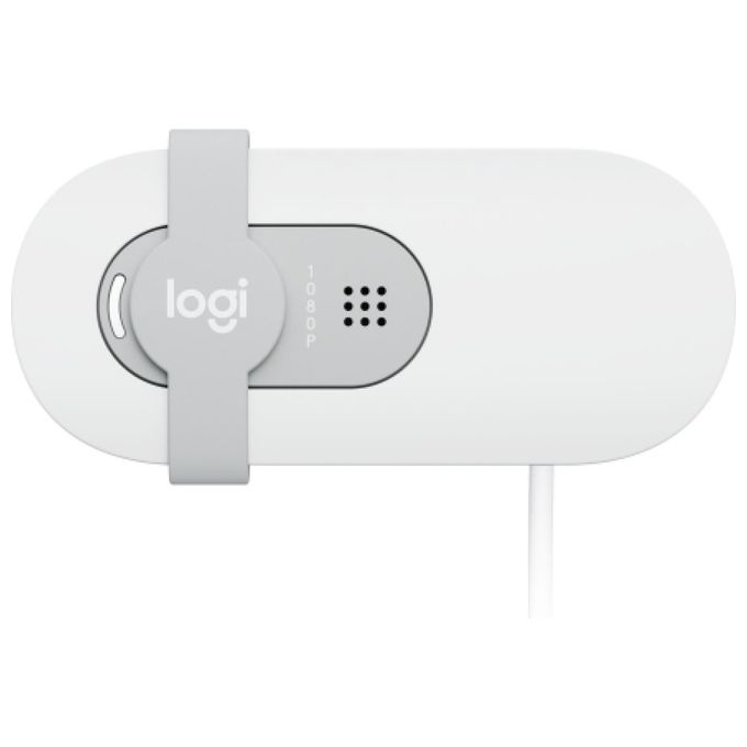 Logitech Brio 100 Webcam 2 Mp 1920x1080 Pixel Usb Bianco
