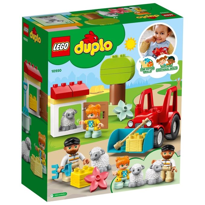 LEGO Duplo Il Trattore della Fattoria e i Suoi Animali