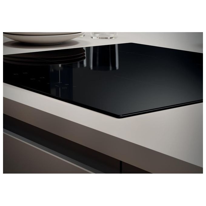 Candy CI64248CTT - Piano cottura a induzione, 59 cm, 4 zone, Power Management, controllo touch, Nero