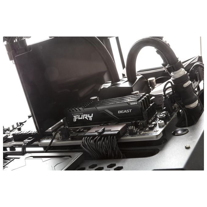 Kingston Kit di memoria FURY Beast 16 GB (2 x 8 GB) 3200 MHz DDR4 CL16 per PC Kit de 2 KF432C16BBK2-16 16 GB Kit da 2 3200 MHz 8 GBit