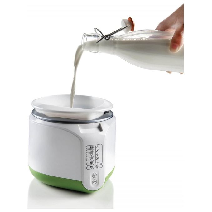 Ariete 615 B-Cheese Macchina per Formaggio e Yogurt 500 W 6 Programmi Preimpostati Bianco Verde