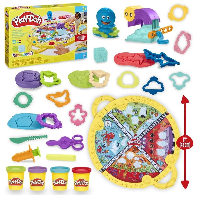 Hasbro Pasta Modellabile Play Doh La mia Prima Valigetta delle Attivita'