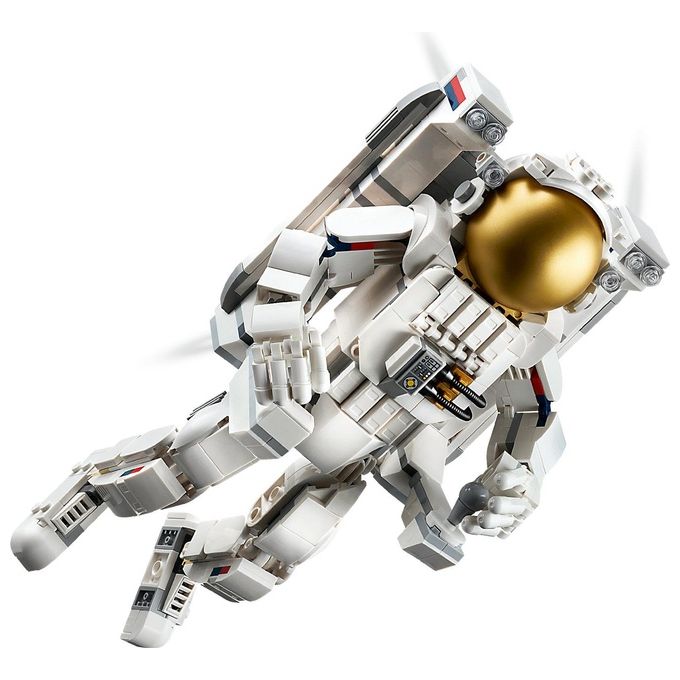 Lego 31152 Creator Set da costruzione 3 in 1 Astronauta Cane Spaziale Astronave Viper Jet 647 pezzi 9+ anni colore Multicolore
