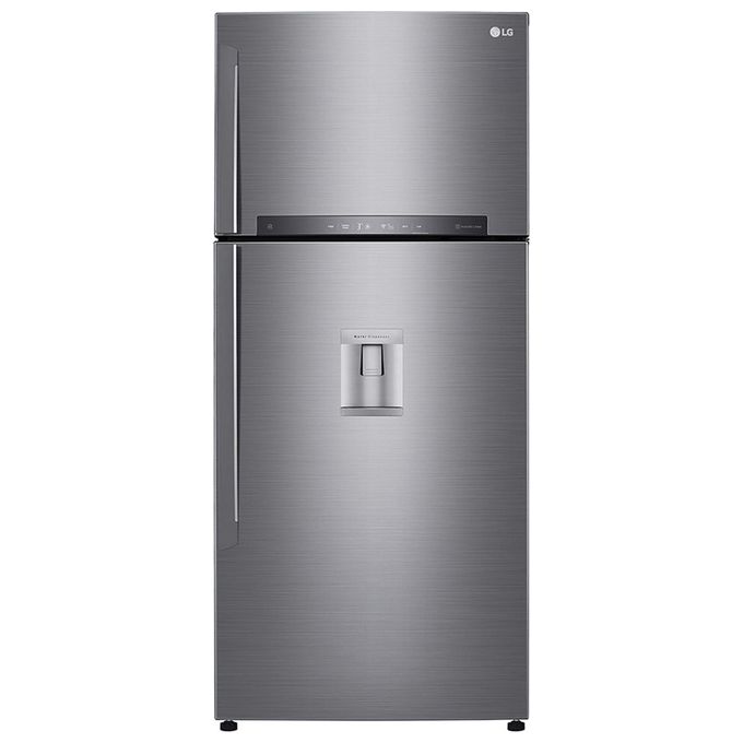 Lg GTF744PZPE Frigorifero Doppia Porta Classe E Capacita' 509 Litri No Frost con Dispenser Acqua colore Inox