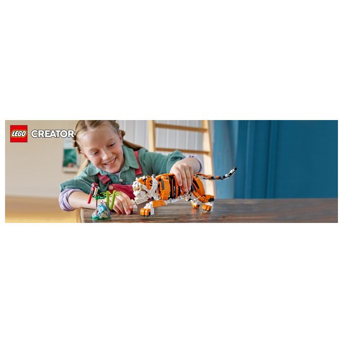 LEGO Creator 3 In 1 Tigre Maestosa