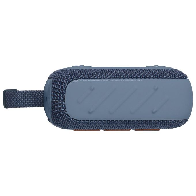 JBL GO 4 Speaker Bluetooth Portatile Altoparlante Wireless con Design Compatto Waterproof e Resistenza alla Polvere IP67 fino a 7 h di Autonomia USB Compatibile con App Portable Blu