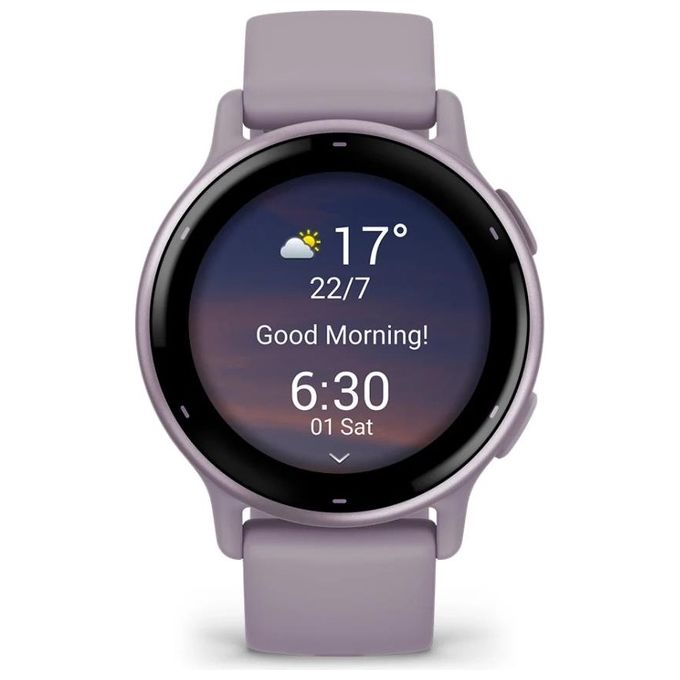 Garmin Vivoactive 5 1.2'' GPS Sport Salute Notifiche Orchid Metallic