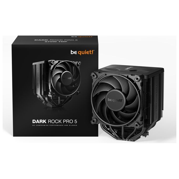 Be Quiet! Dark Rock Pro 5 Processore Raffreddatore d'Aria 120-135mm Nero 1 Pezzo