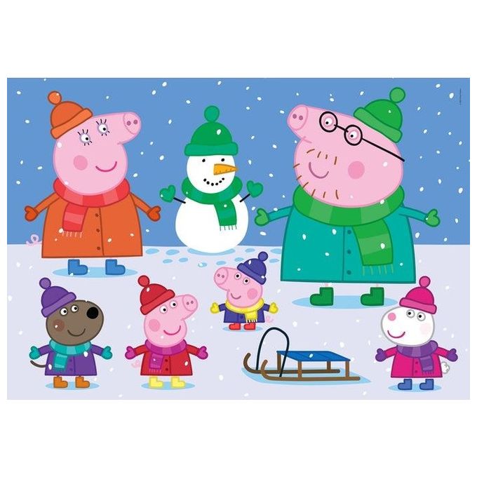 Clementoni Puzzle Peppa Pig 104 Pezzi Maxi