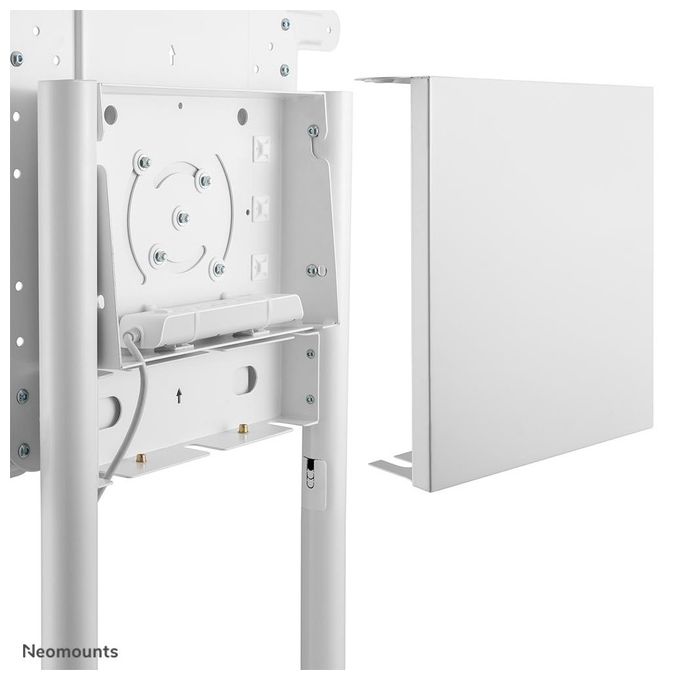 Newstar Mobile Flat Screen Floor Stand Height 160cm colore: Bianco