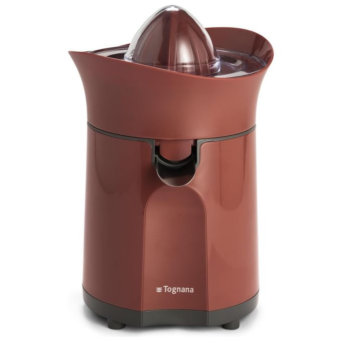 Tognana Iridea Spremiagrumi Elettrico con Sistema Salvagoccia Rosso Mela