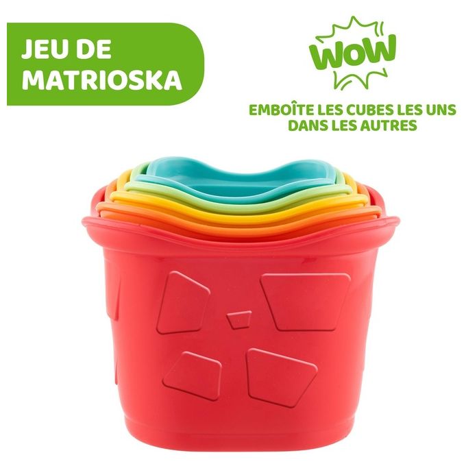 Chicco Gioco Tazze Impilabili 2-in-1 ECO+