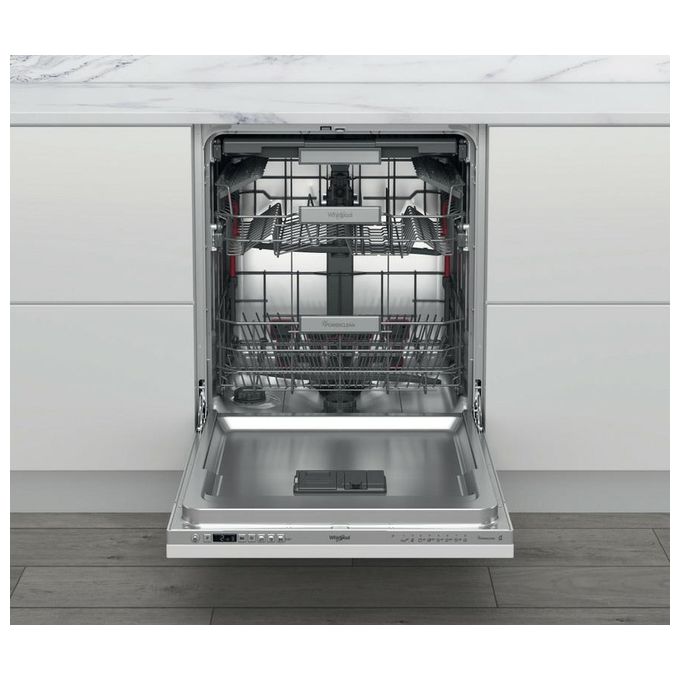 Whirlpool W6ID741AS Lavastoviglie da incasso 14 coperti 10 programmi Classe C