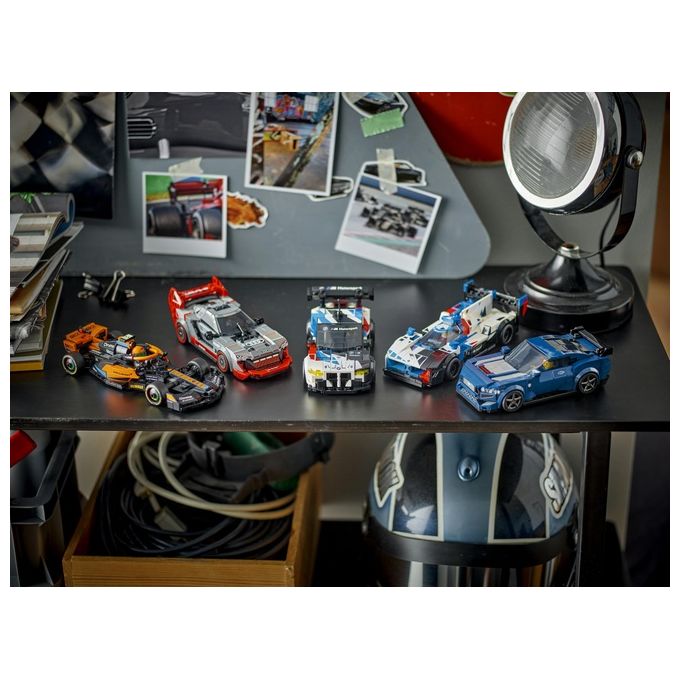 LEGO Speed Champions 76919 Mono Splitposto da Corsa McLaren Formula 1 2023, Macchina Giocattolo F1 per Bambini 9+, Auto da Costruire