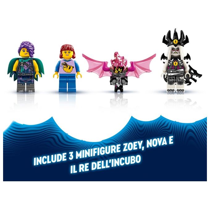 LEGO DREAMZzz 71457 Pegaso, il Cavallo Volante, Animale Giocattolo da Costruire in 2 Modi con Minifigure, Giochi per Bambini