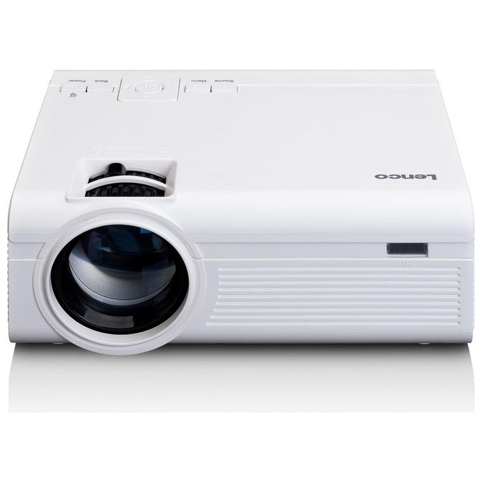 Lenco LPJ-280WH Videoproiettore a Raggio Standard LCD Bianco